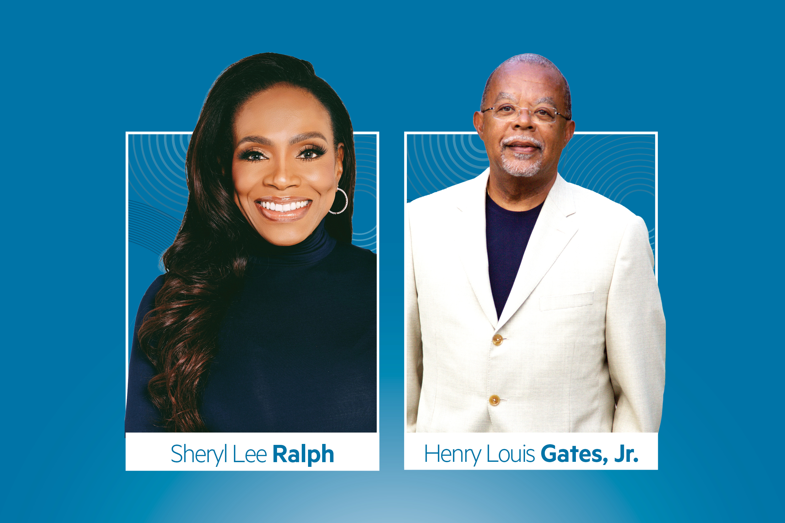 Sheryl Lee Ralph and Henry Louis Gates